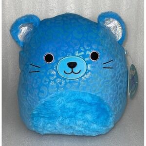 Squishmallows 11" Sarge the Blue Jaguar w/ Iridescent Spots‎ Plush #2685 New
